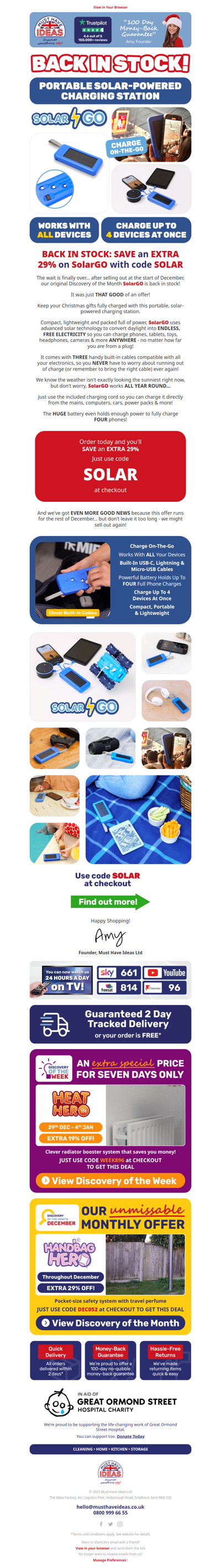 🪫🔋 Keep your Christmas gifts fully charged!