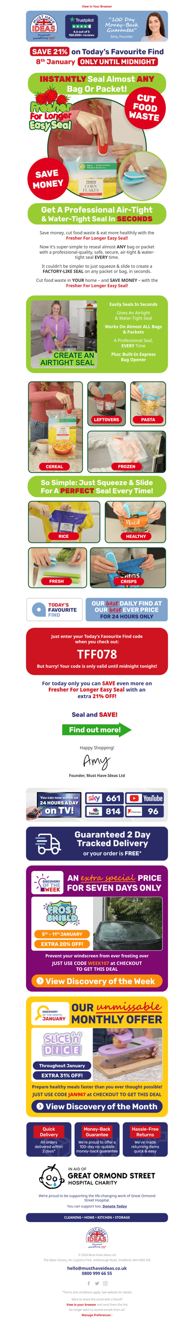 Fed up with throwing away food? 😖🥪🗑️