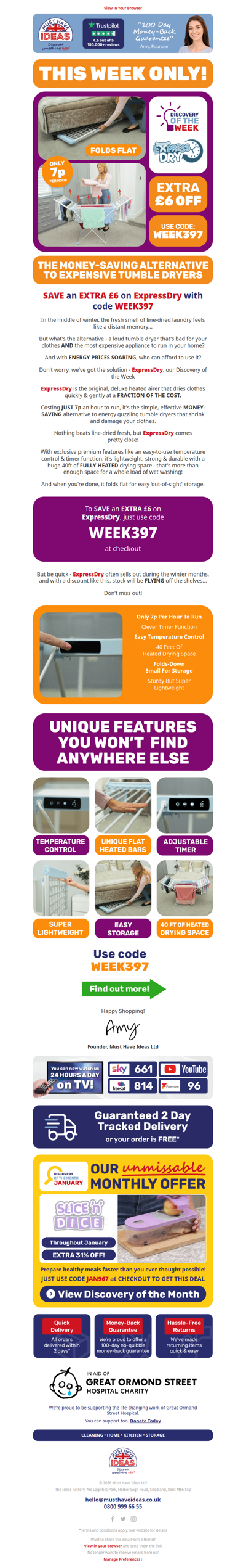 The next best thing to line-dried laundry 🤩