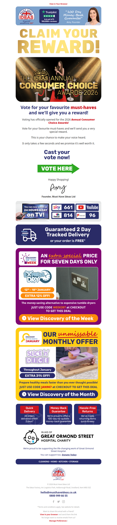 🗳 Have you claimed your reward?