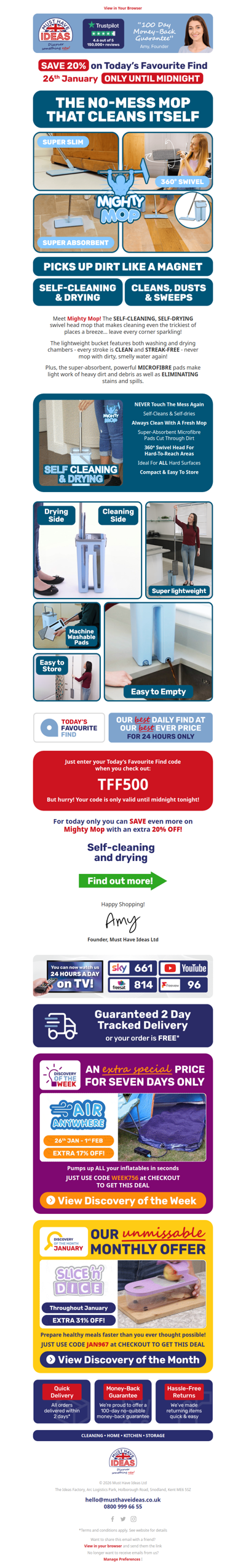 This mop cleans itself! 🧹✨