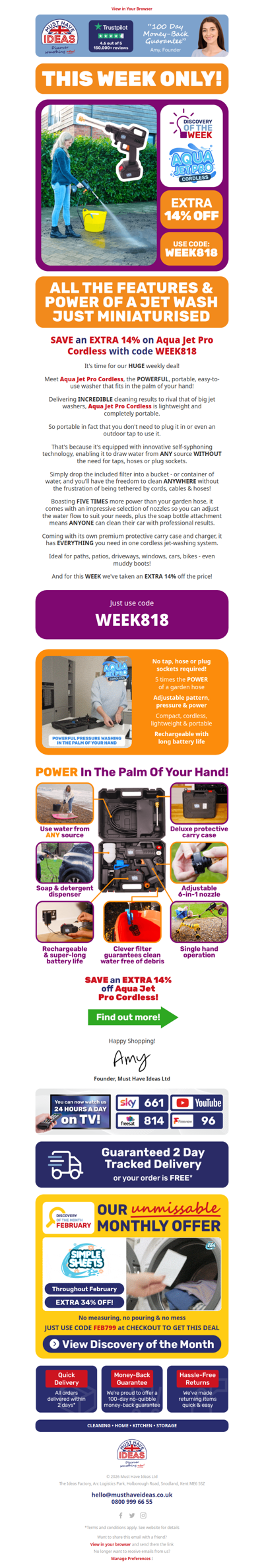 Save BIG on this handheld pressure washer!