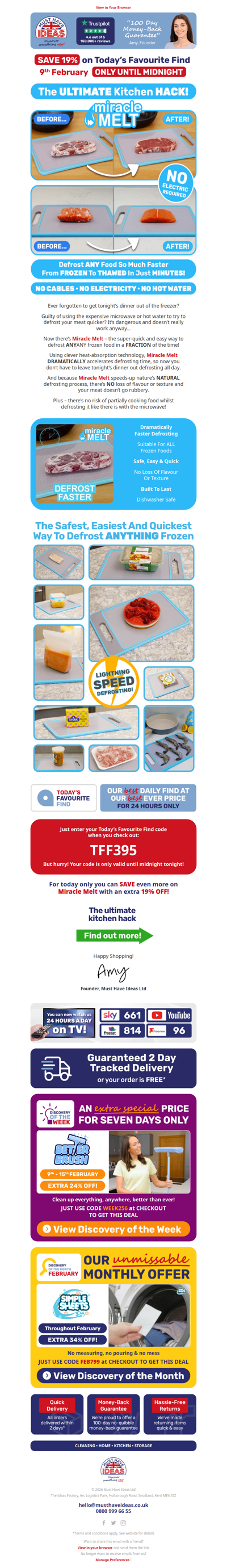 Forgot to defrost dinner again? 😖🧊🍽️