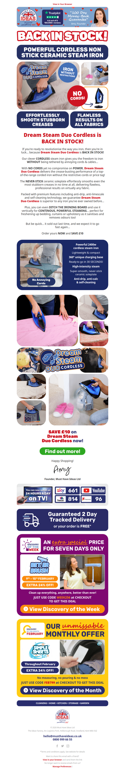 Iron WITHOUT restriction! 👔💨