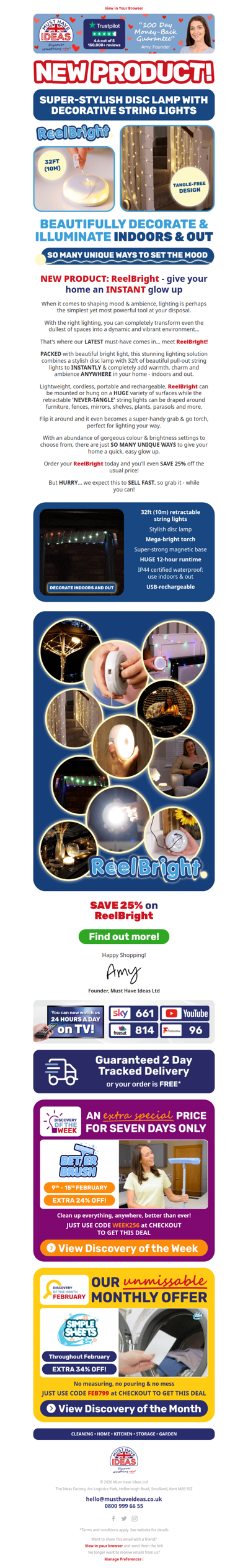 🥰 Cosy-up your home with ambient light!