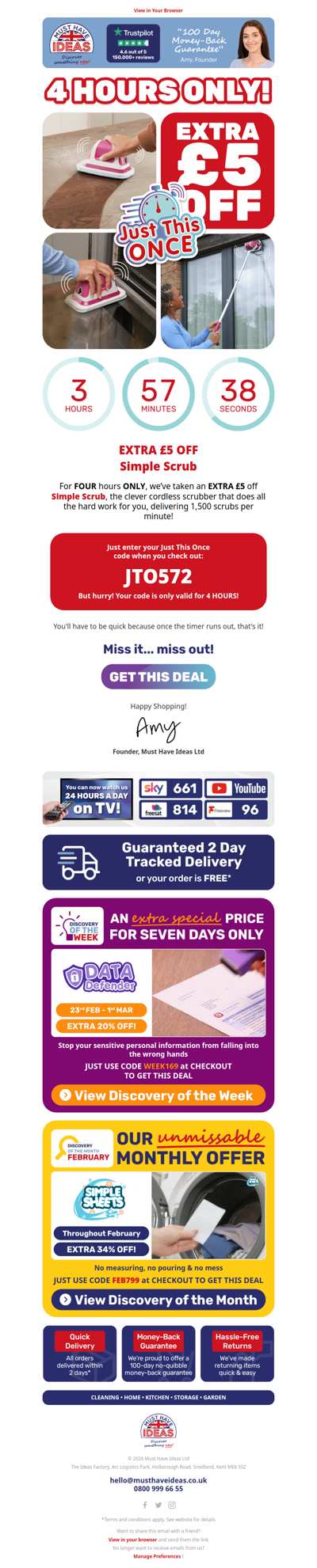 It’s now or never! ⏰