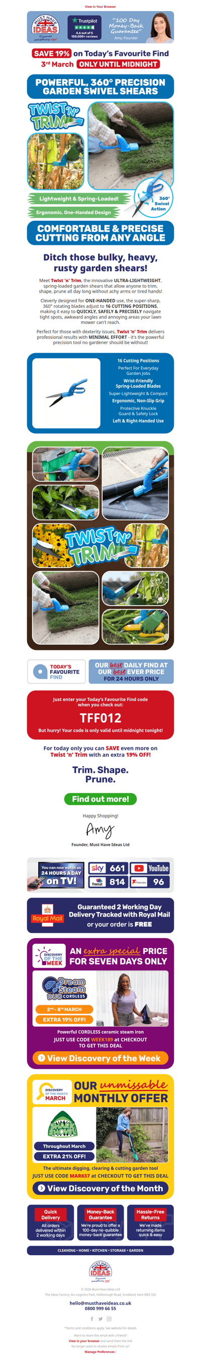 Pain-free pruning! 🌱