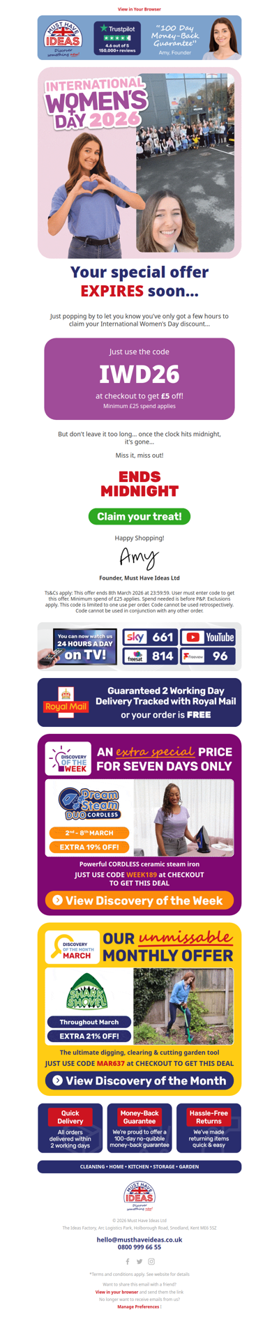 Don't miss out on a treat just for you! 🥰🎁