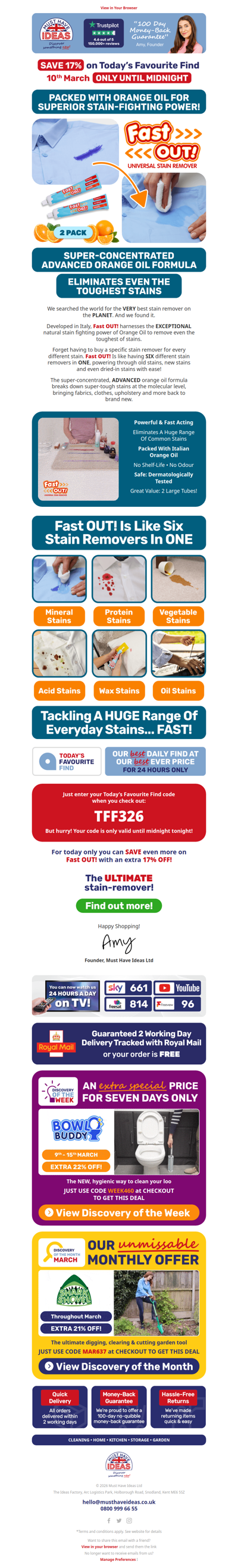 Can one stain remover conquer ALL stains?💧🍊