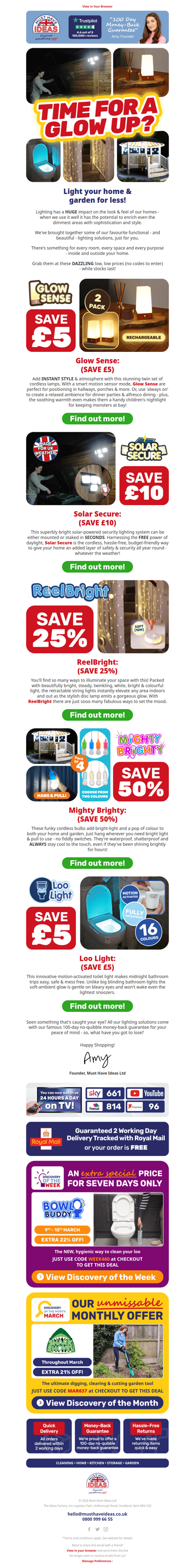 💡 Time for a glow up?