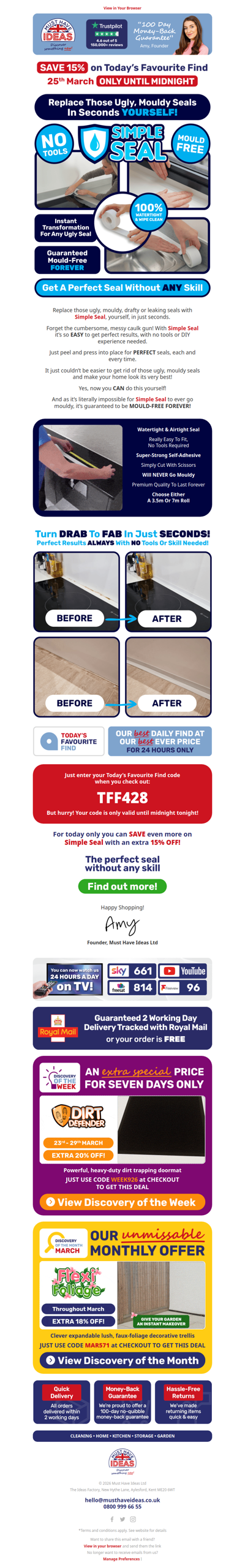 Transform bathrooms & kitchens in SECONDS!