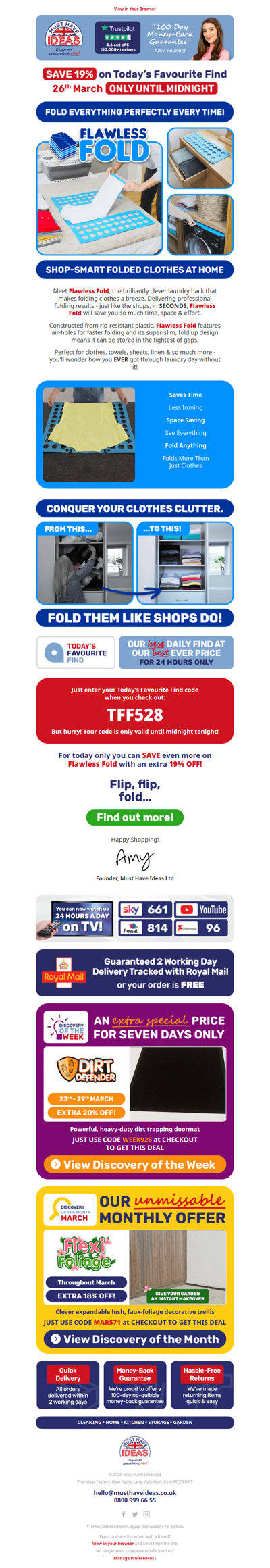 Conquer clothes clutter! 👚👖