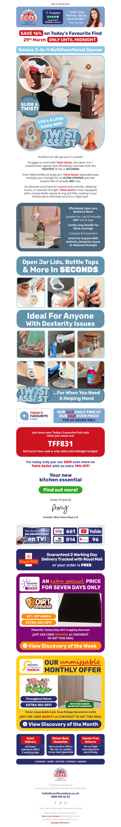 Need a helping hand? 🖐️🫙