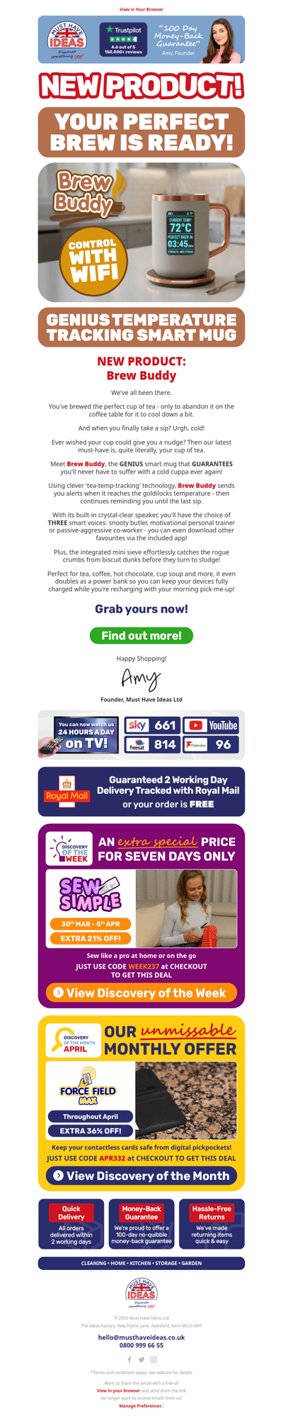 ☕ A tea-rrific NEW must-have!