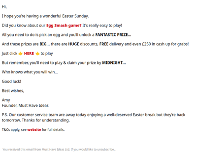 Don’t miss out on FANTASTIC prizes…