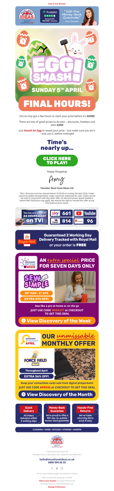 The clock is ticking…⏰⏰