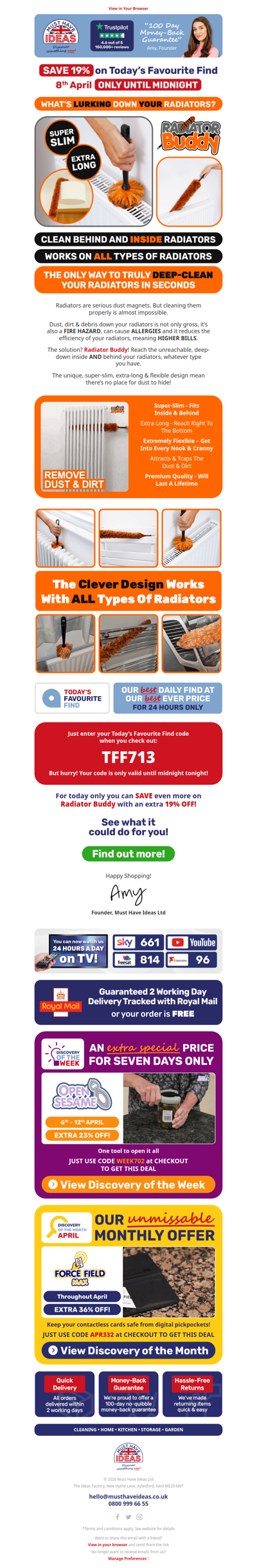 What’s lurking down your radiator? 🤢🤧