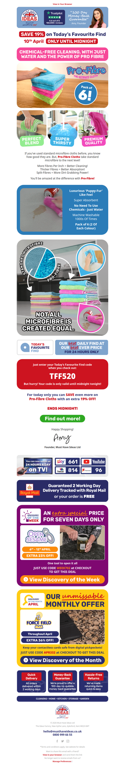 There's microfibre... and then there's Pro-Fibre…🧼✨