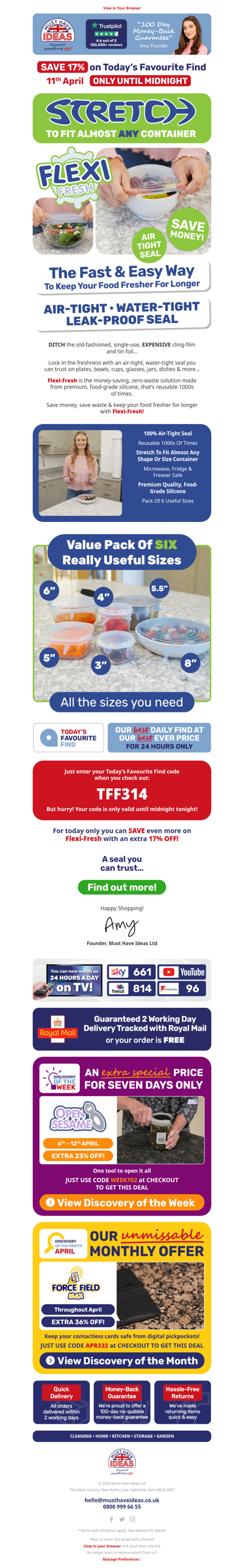 Lock in the freshness 🔒🥗