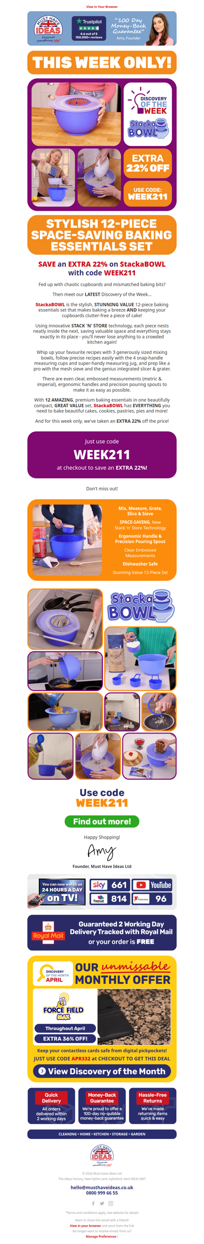 All rise for a HUGE new deal… 🥣🍰