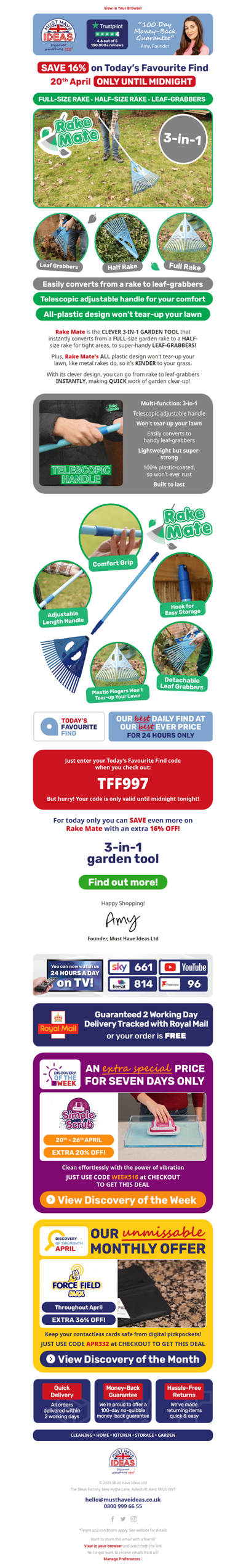 Rake in the savings 🤩🌱