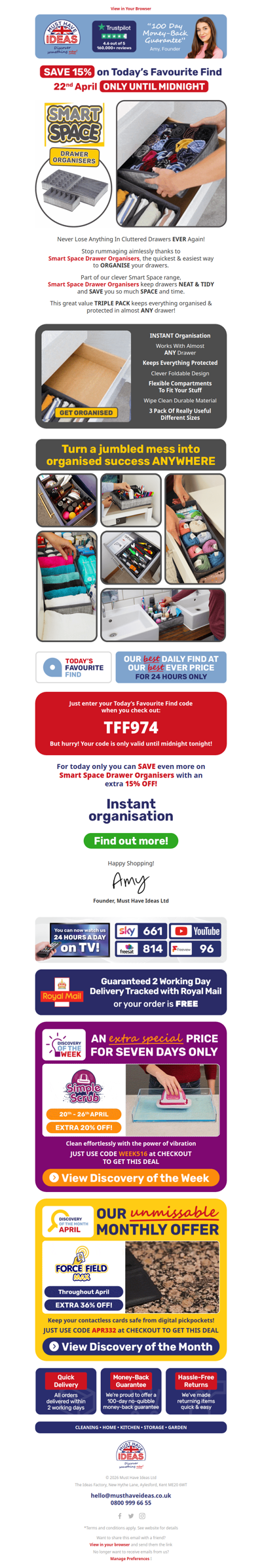 Struggling with jumbled drawers? 😫😢