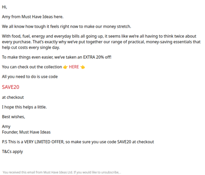 📝 A note from Amy