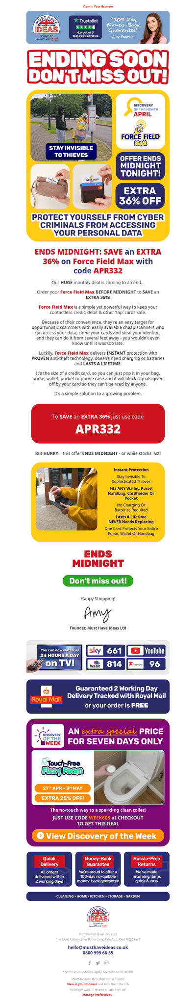 🕑 It's the final countdown...