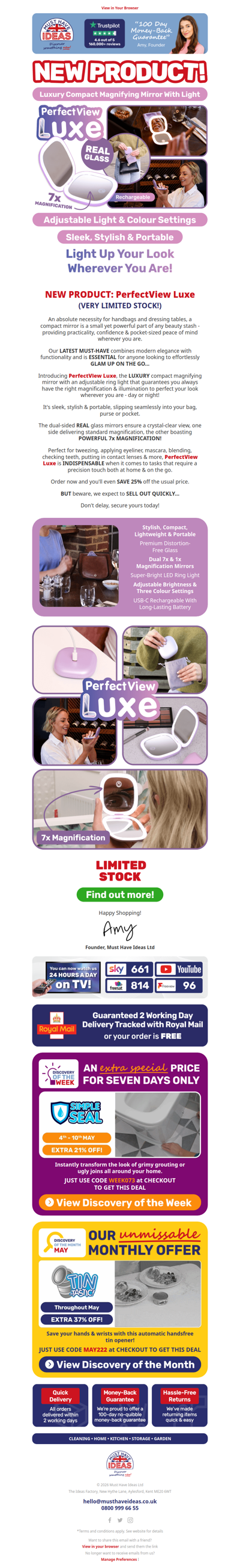 A LUXURY new must-have just for you!