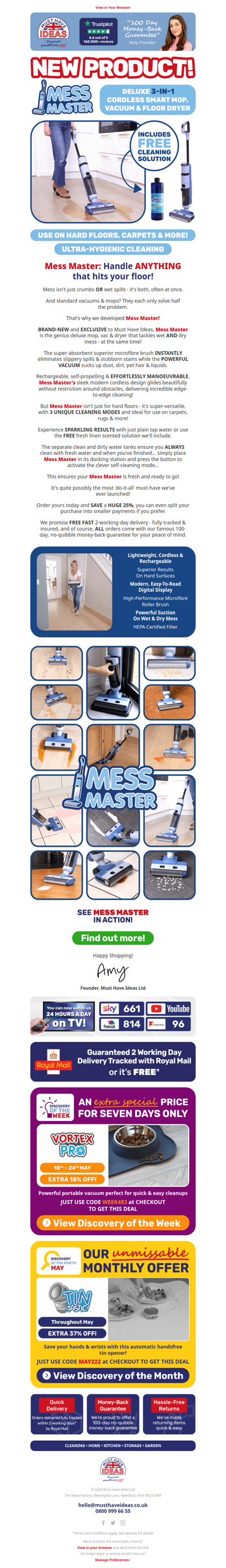 Master mess with a new must-have!