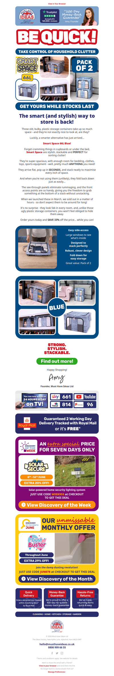 QUICK – these sold out in hours last time