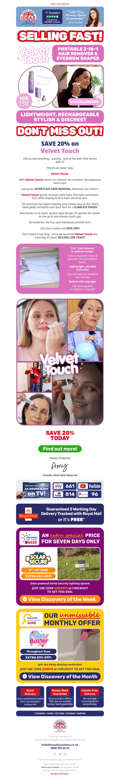 Ditch the tweezers for good! 💅💋