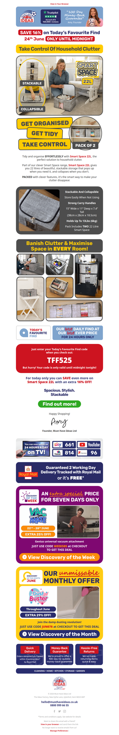 The solution to household clutter has arrived 🤩