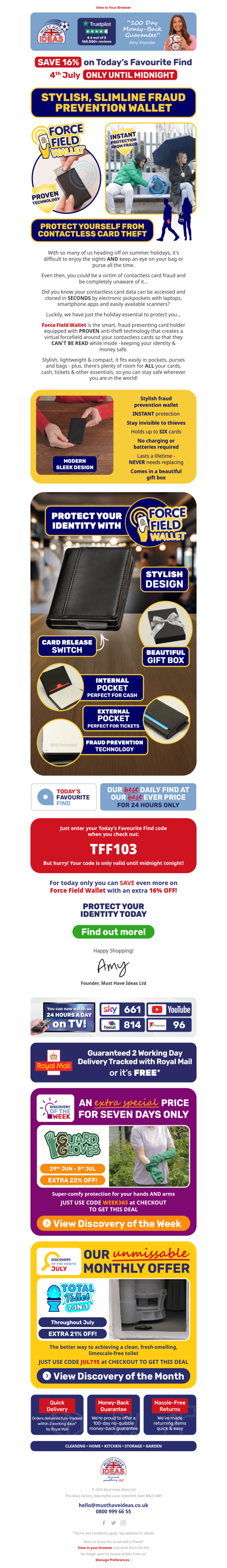 Enjoy MAXIMUM protection! 💳🕵