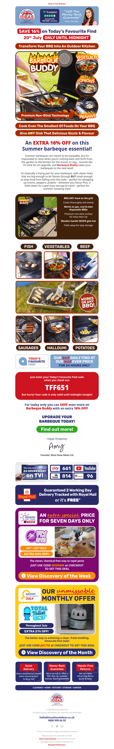 Boost your barbeque! 🔥