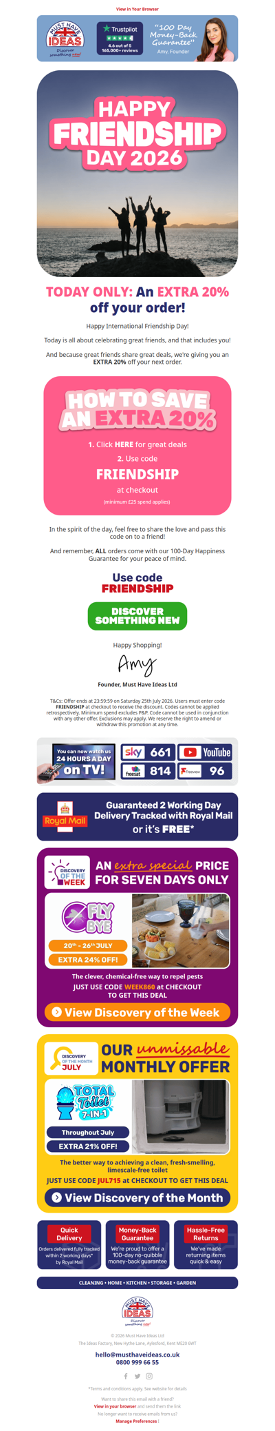 🧑‍🤝🧑 Friends get an EXTRA 20% off today!