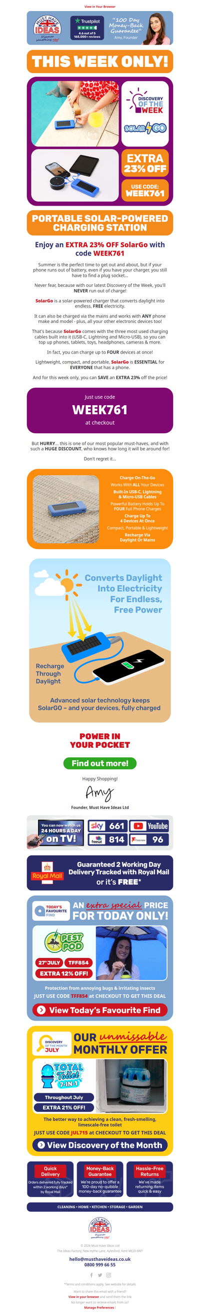 If you have a phone, YOU NEED THIS! ☀️🔋
