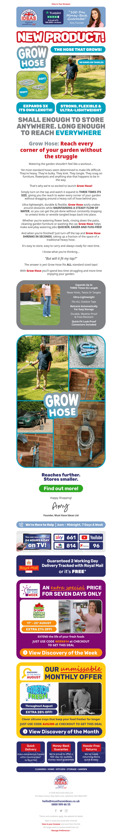 It’s time to ditch that heavy hose for good.