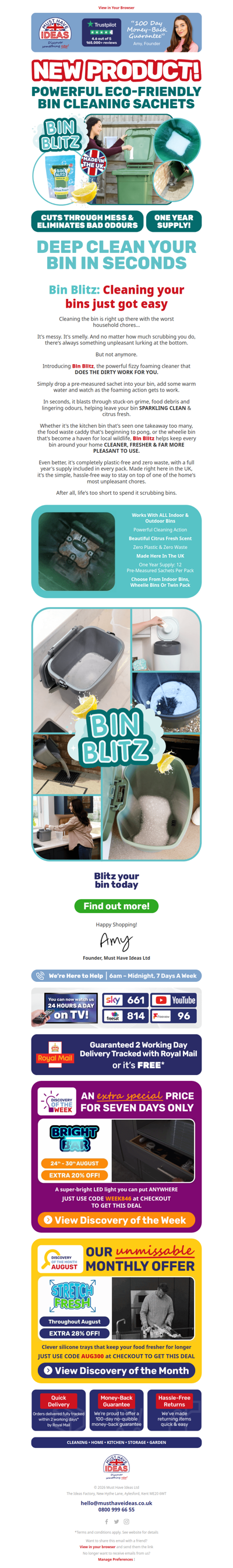 💥 Your bins are about to get blitzed!