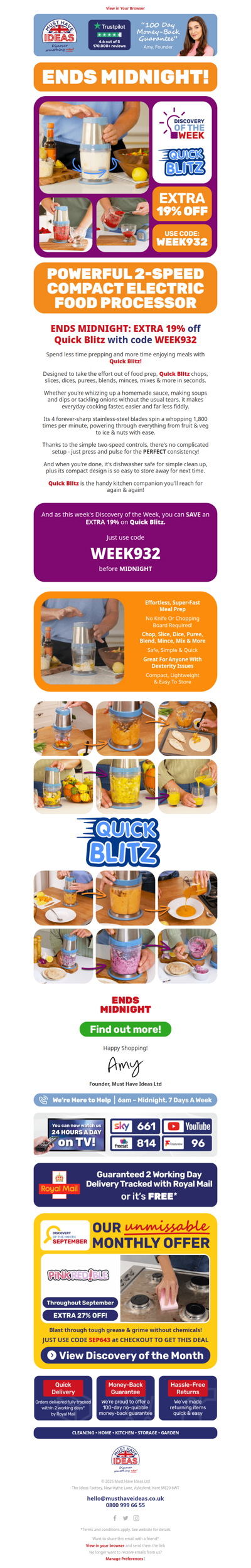 Blitz through food prep! ⏲️🫑