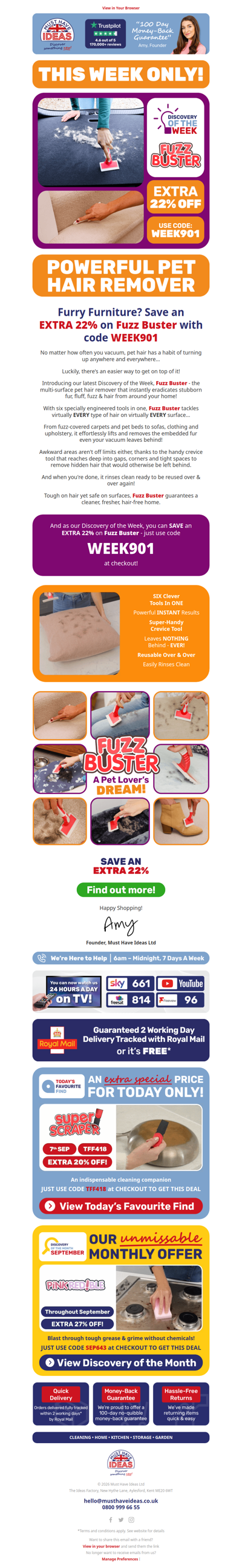 Still finding fur everywhere? 🐈🐩