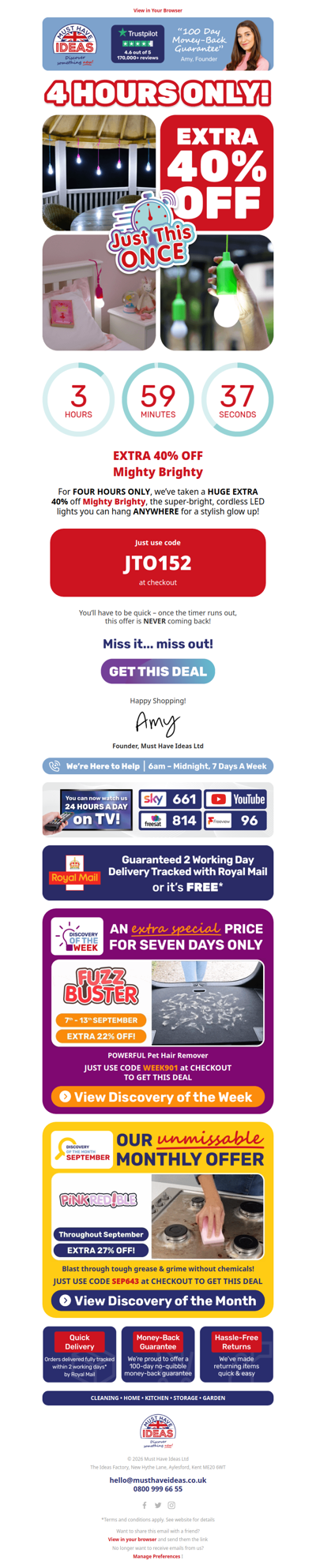 💡Lighten up, this deal disappears in 4 hours!