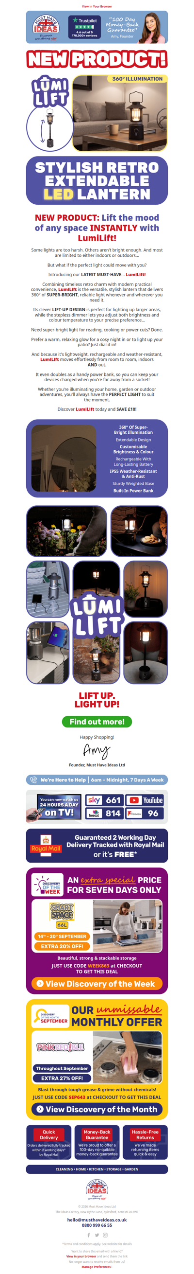 Lift your spirits with the latest must-have... 💡