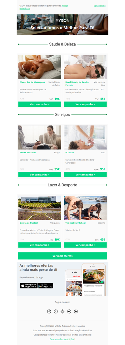 Reunimos o Melhor Para Ti!✨