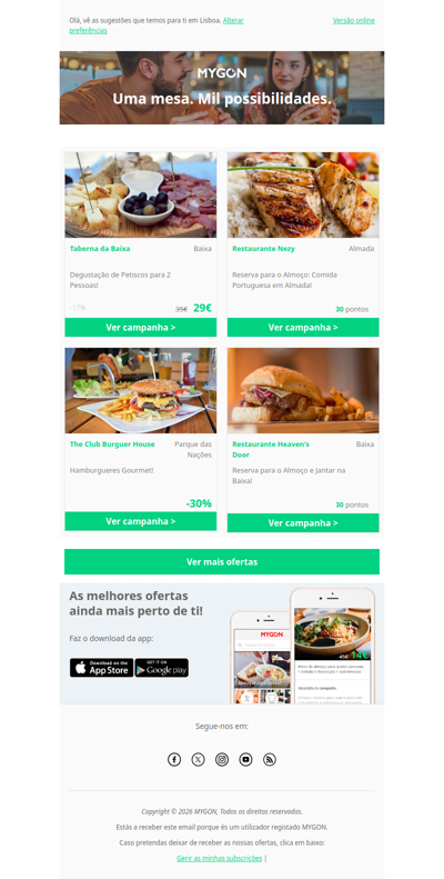 Já sabes onde vais comer?