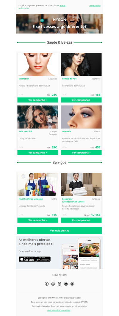 Descobre o teu próximo “sim”