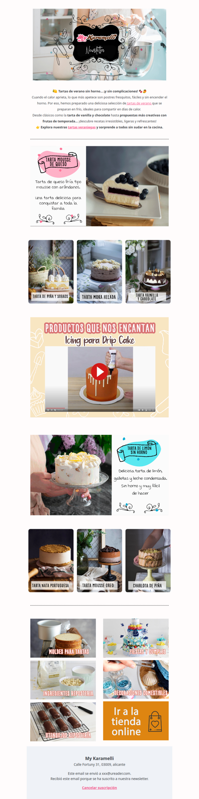 🍰 Tartas de verano sin horno | Cero calor 🔥 Solo tartas frías 🧊