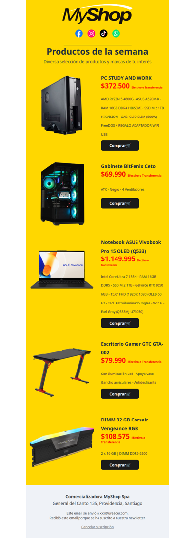 Ofertas irresistibles en tecnología😎