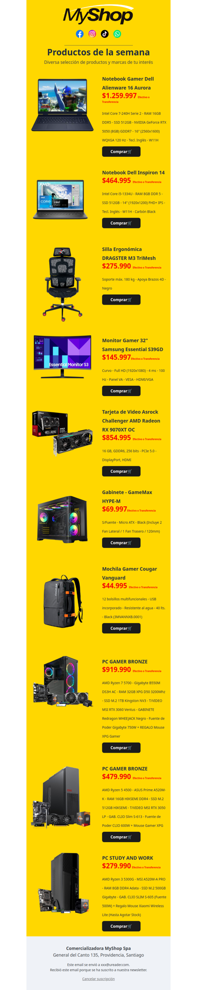 Novedades semanales que te van a encantar 😎