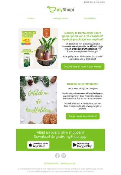 Ontdek de kortingen van Horta!